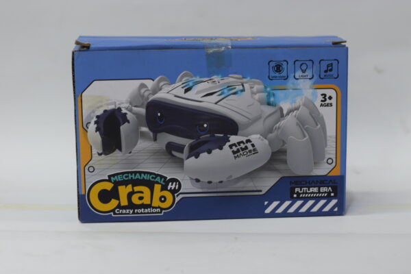 Mechanical Crab - Walking, Spraying, Light-Up Toy | Kids Planet