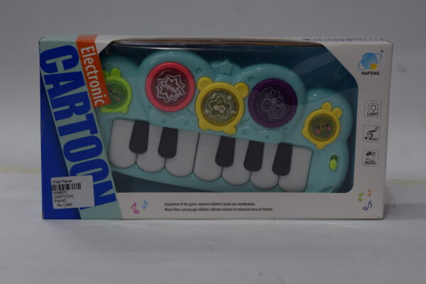 Electronic Cartoon Piano - Musical Toy with Lights & Sounds | Kids Planet