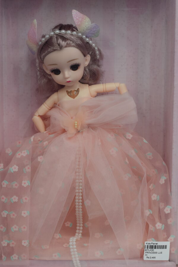 Princess Lue Doll - Sparkling Peachy Princess | Kids Planet